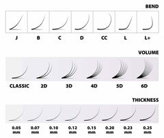 Pinneacle premade fans enable faster application for busy lash artists