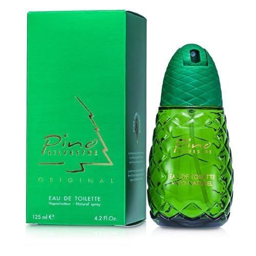 Pino Silvestre Eau de Toilette spray bottle for daily refresh and energizing scent.