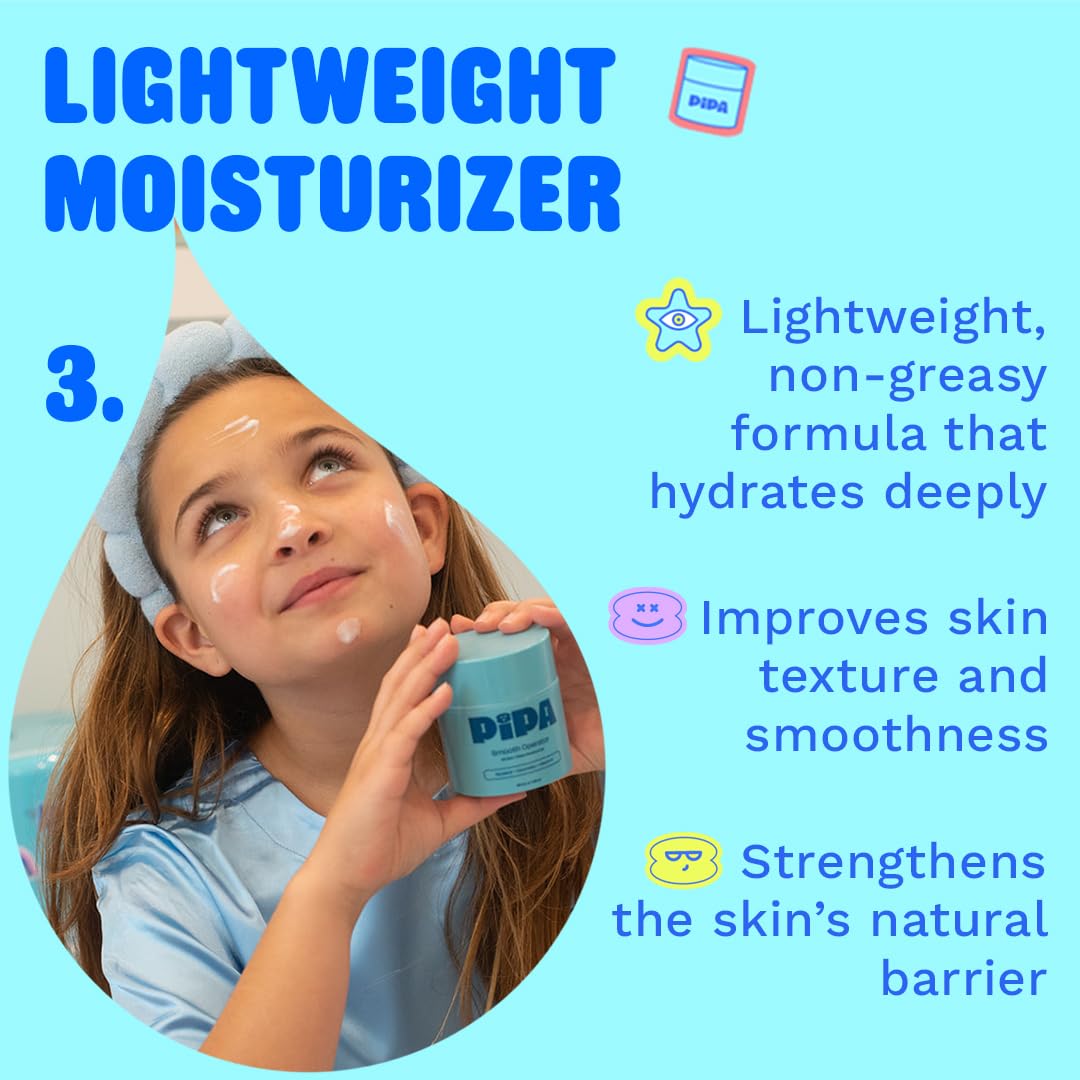 Tween routine display shows the 3-step system for simple daily care.