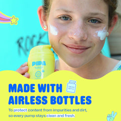 Pipa Sun-Sational aloe soothing for immediate hydration and freshness.