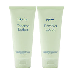 Pipette Eczema Lotion bottle with fragrance-free formula for newborn and sensitive skin