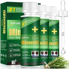 Pipuxi minoxidil bottle with 5% formula for targeted hair support.