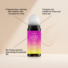 PIRTA fragrance-free formula keeps skin comfortable after use