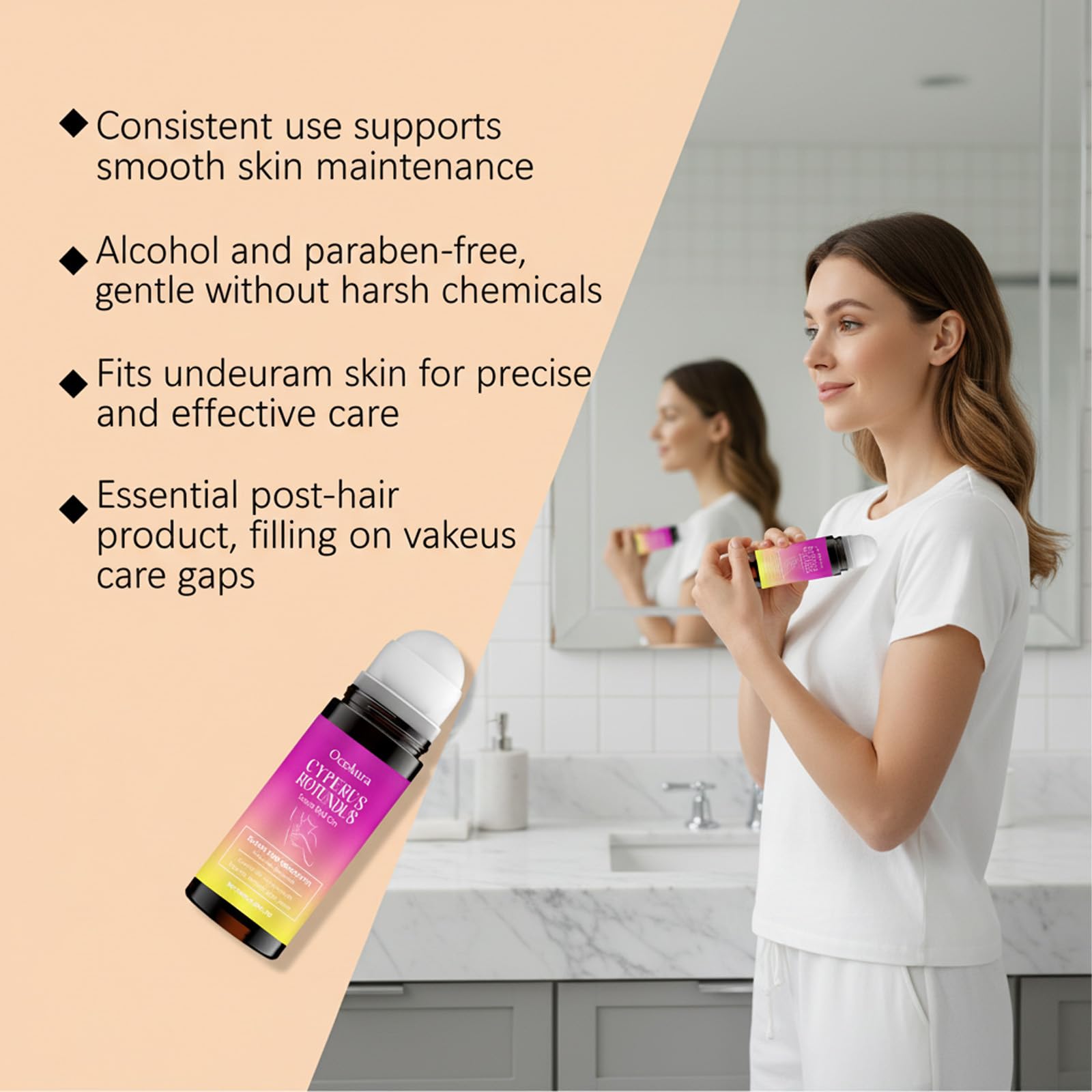 PIRTA safe for sensitive skin with plant-based formula