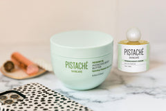 Pistaché Skincare perfume application idea for everyday wear.