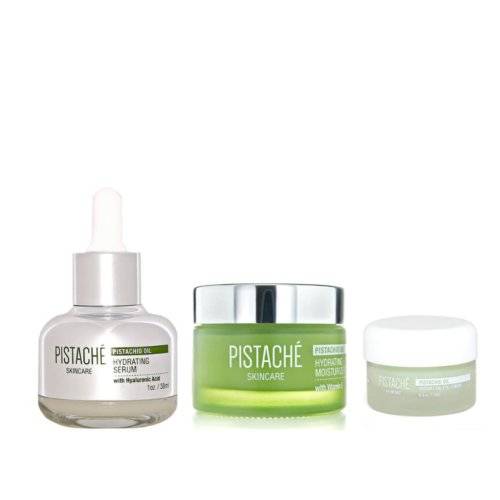 Pistaché Skincare Pistachio Oil Face Serum with Hyaluronic Acid hydrates and nourishes