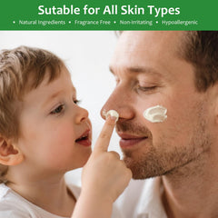 Pixellon balm scoop demonstrates easy daily application.
