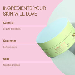 Pixi Night Dream-yEYE PM patches close-up for softer under-eye skin overnight.