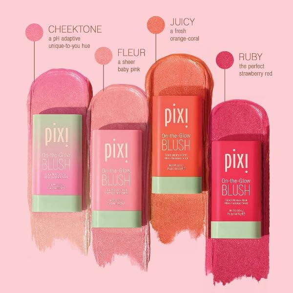 Pixi On-the-Glow hydrating formula close-up texture