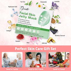 Pjordo Jelly Mask 24k Gold powder for luxurious radiance