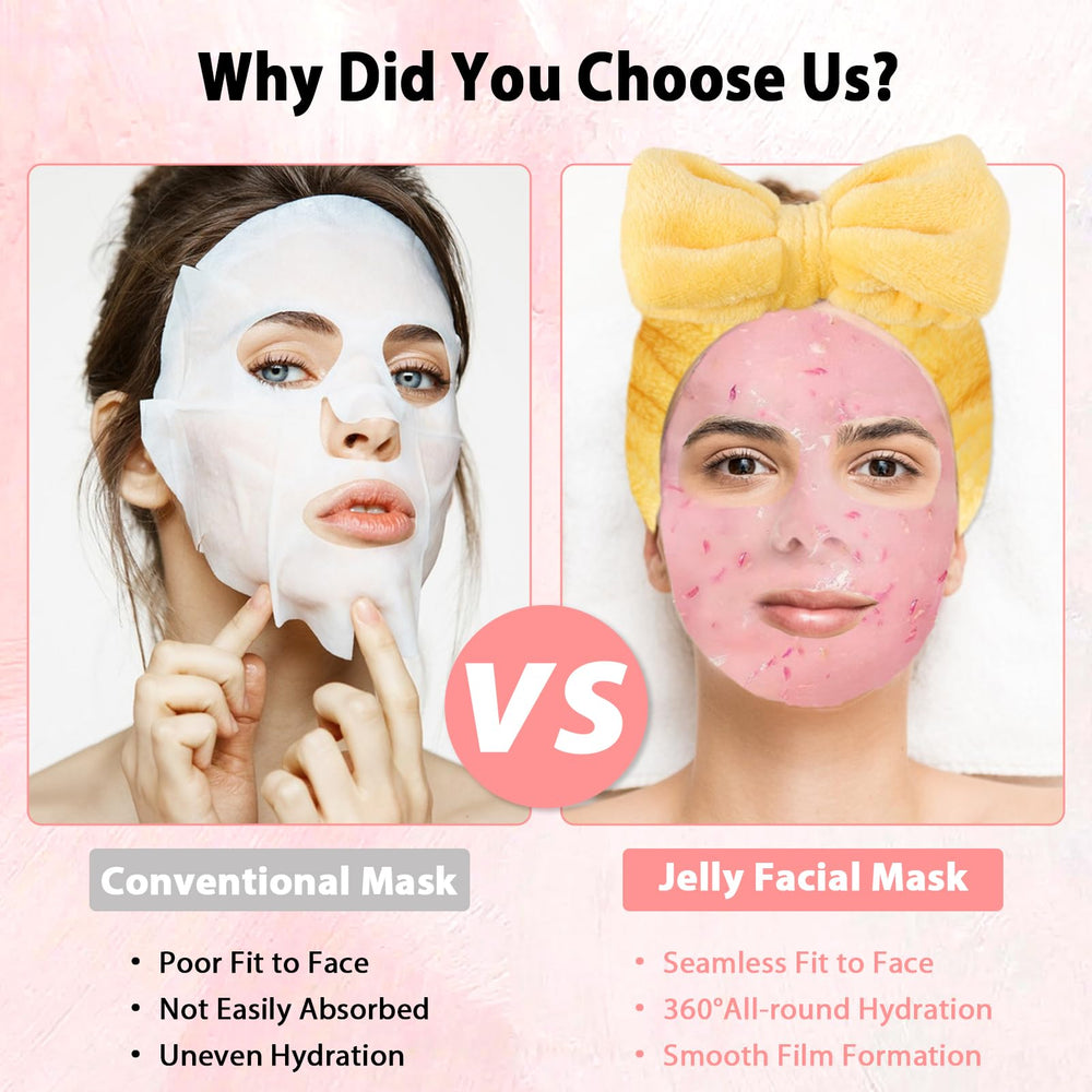 Pjordo Jelly Mask Bamboo Charcoal powder for cleansing balance