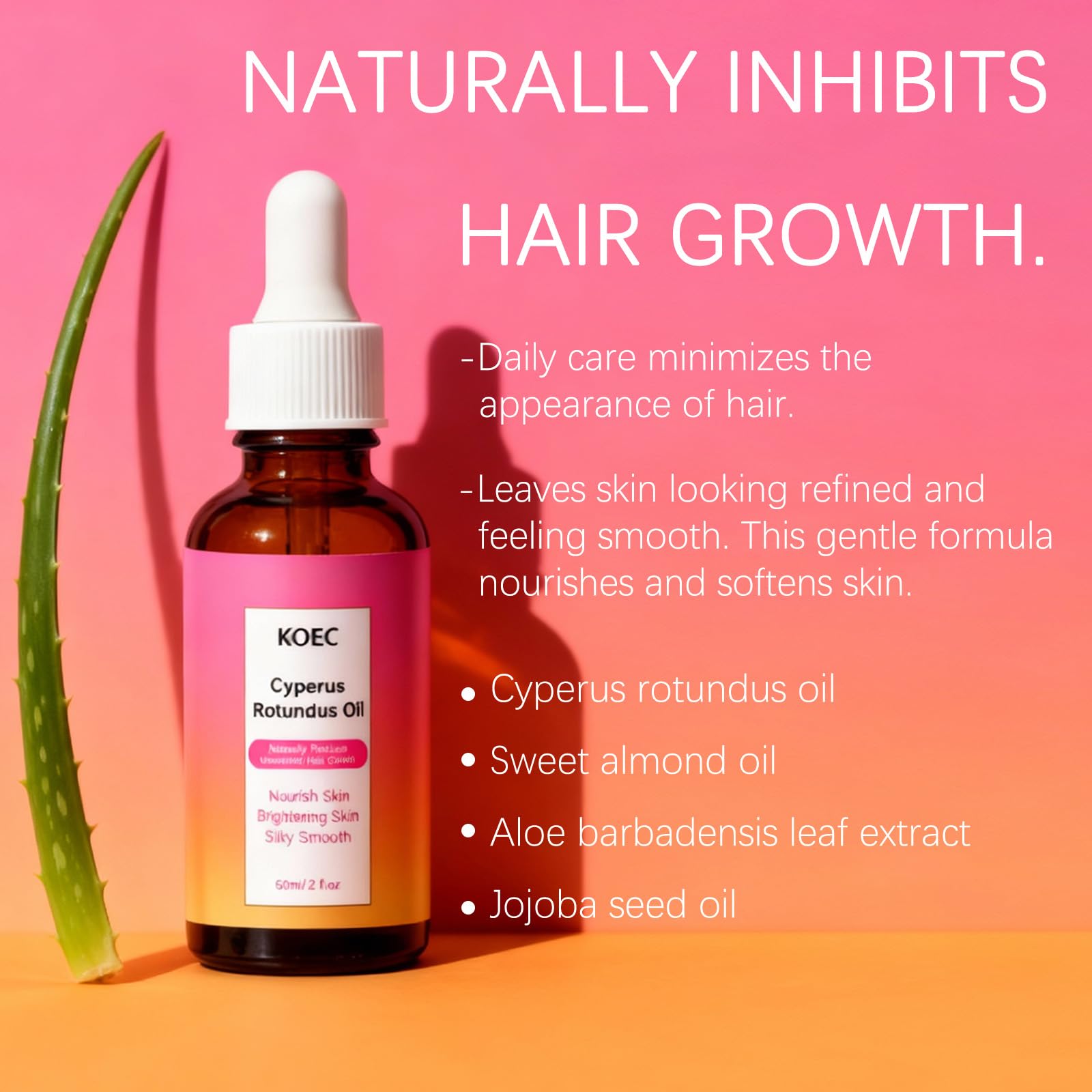 PKQLQ Organic Cyperus Rotundus Oil texture close-up, fast-absorbing and non-greasy feel.