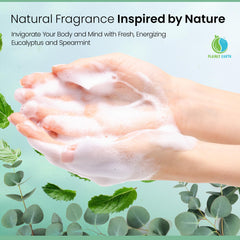 Plainly Earth hand soap gentle, moisturizing formula protects skin during daily use.