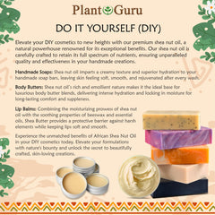 Plant Guru African Shea Nut Oil lip balm base for softness