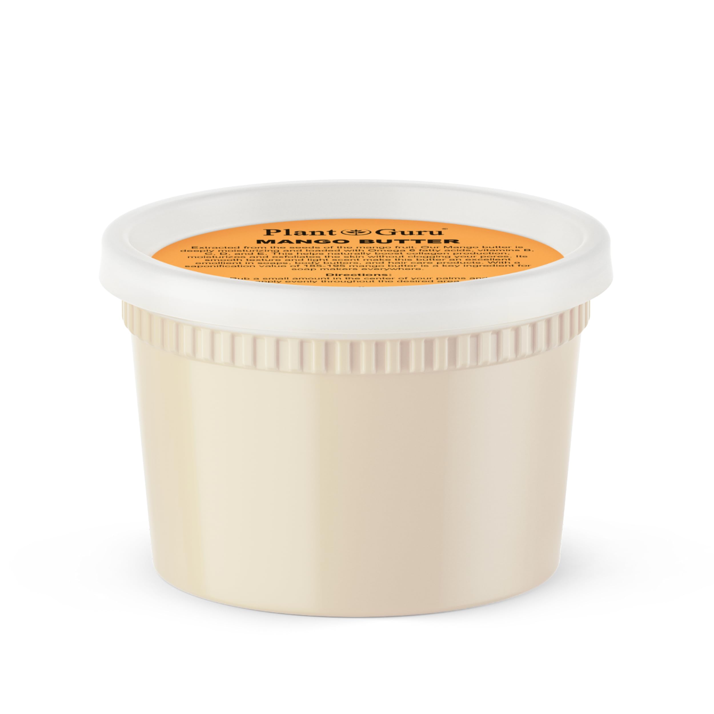 Plant Guru Mango Butter 16oz jar for smooth, nourished skin