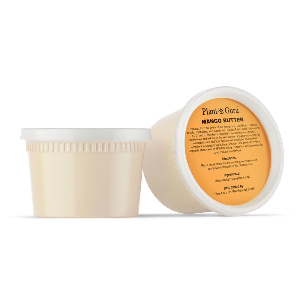 Creamy Mango Butter texture close-up highlighting rich emollience
