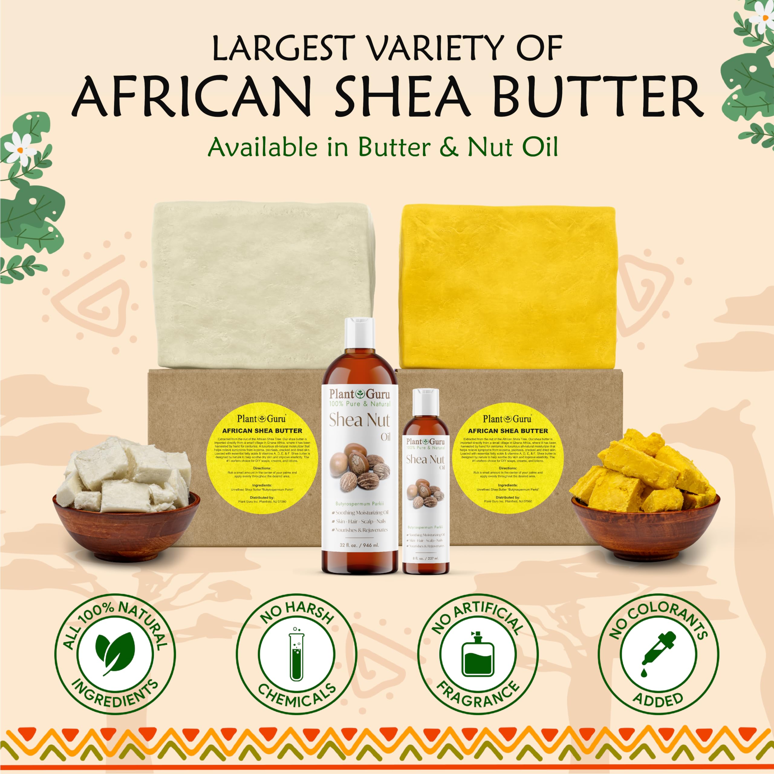Plant Guru Soap making with shea butter as main ingredient.