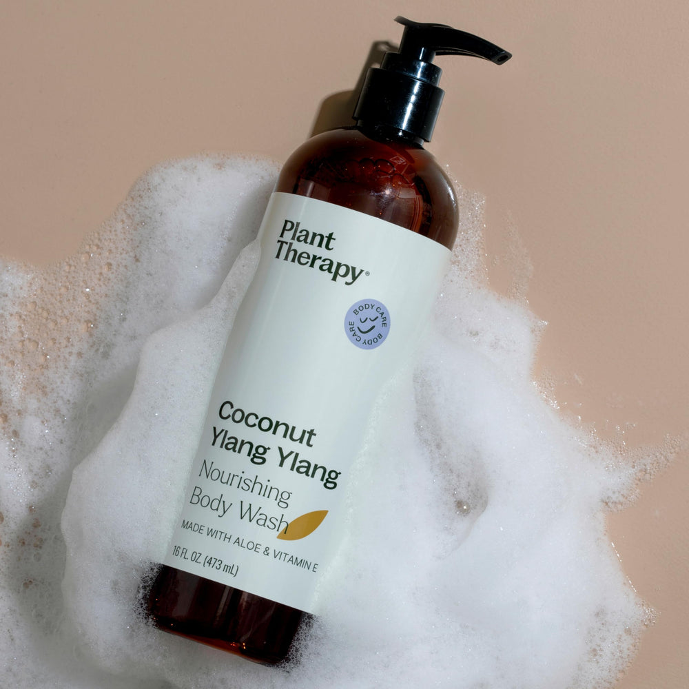 Plant Therapy Coconut Ylang Ylang vitamin E boosts skin nourishment.