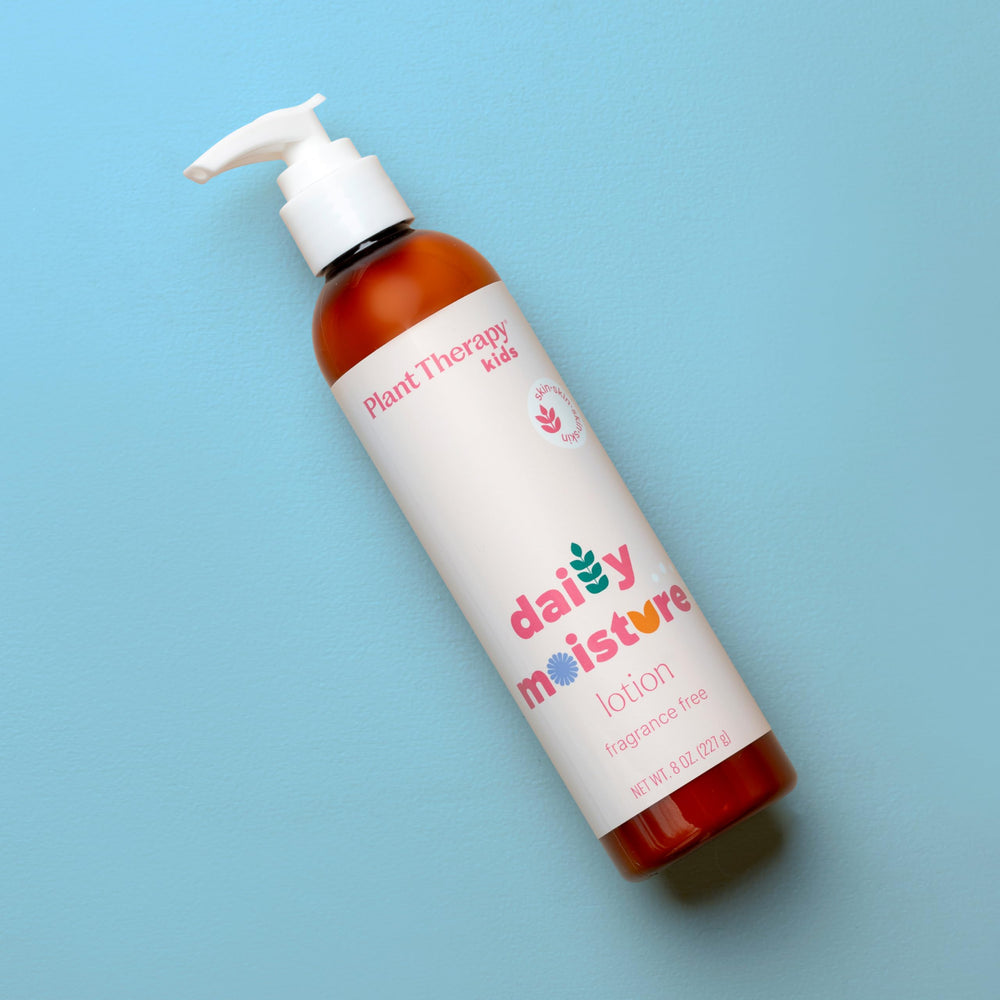 Plant Therapy Kids Daily Moisture Lotion leaves soft skin after application