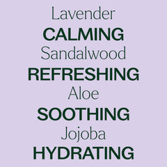 Plant Therapy Lavender Sandalwood ingredients close-up showcasing natural formula