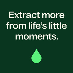 Natural essential oils blend shown for cleansing and refreshing shower experience.