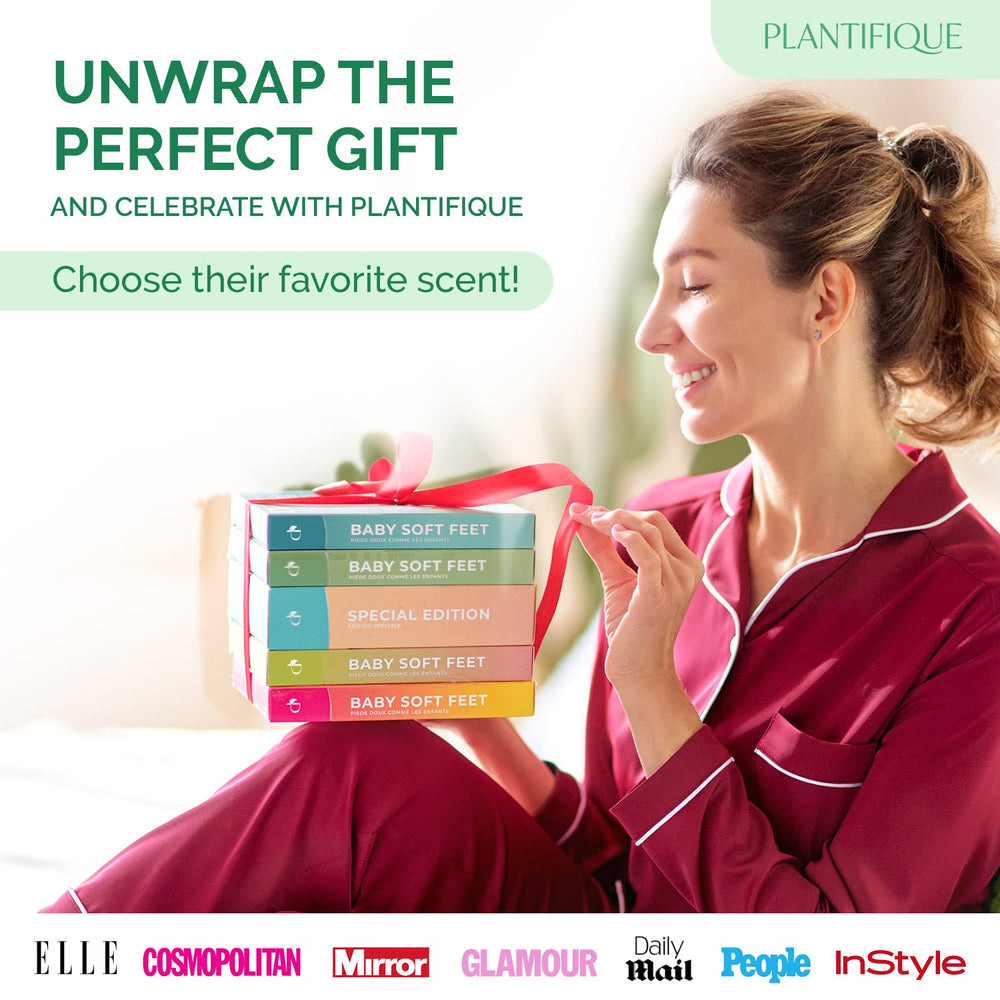 PLANTIFIQUE Peach scented mask gift idea for at home spa