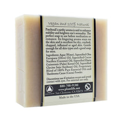Plantlife Patchouli 3-Pack Bar Soap meditation mood for calm self-care.