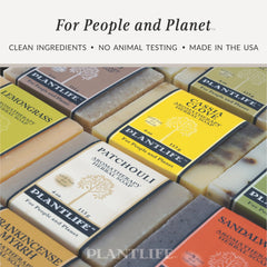 Plantlife Pure Essential Oils provide a fragrant, spa-like experience during cleansing.