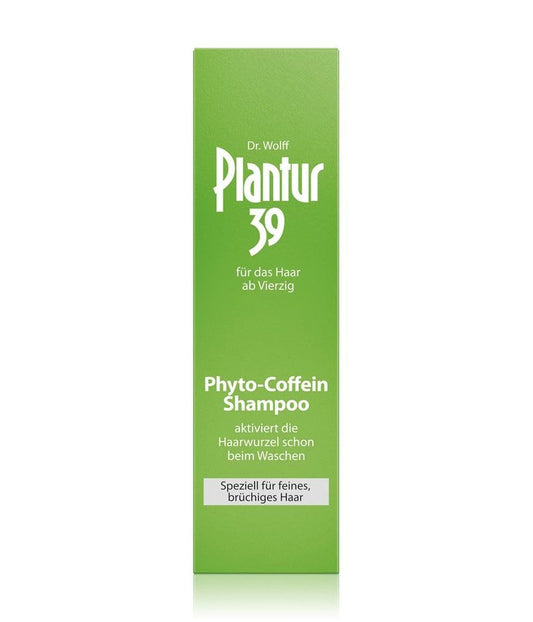 Plantur 39 Coffein Shampoo lather application for color-safe nourishing cleanse.
