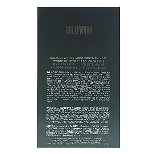 Playboy Hollywood spray nozzle for easy, even application.