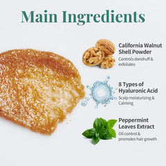PLU hyaluronic acid and peppermint extract nurture moisture and a refreshing feel.