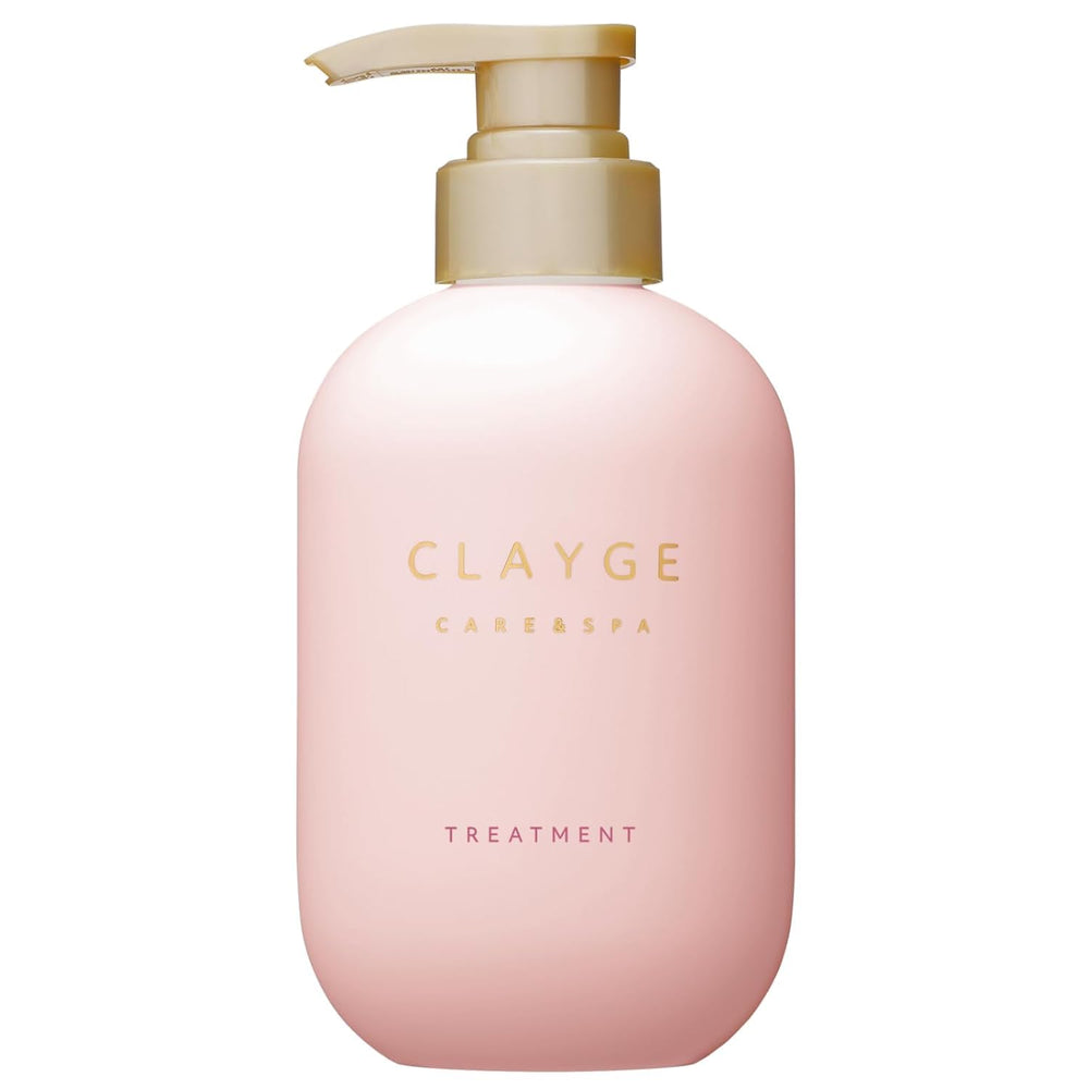 Plus eau Clayge Treatment M bottle pump for easy daily conditioning and hydration