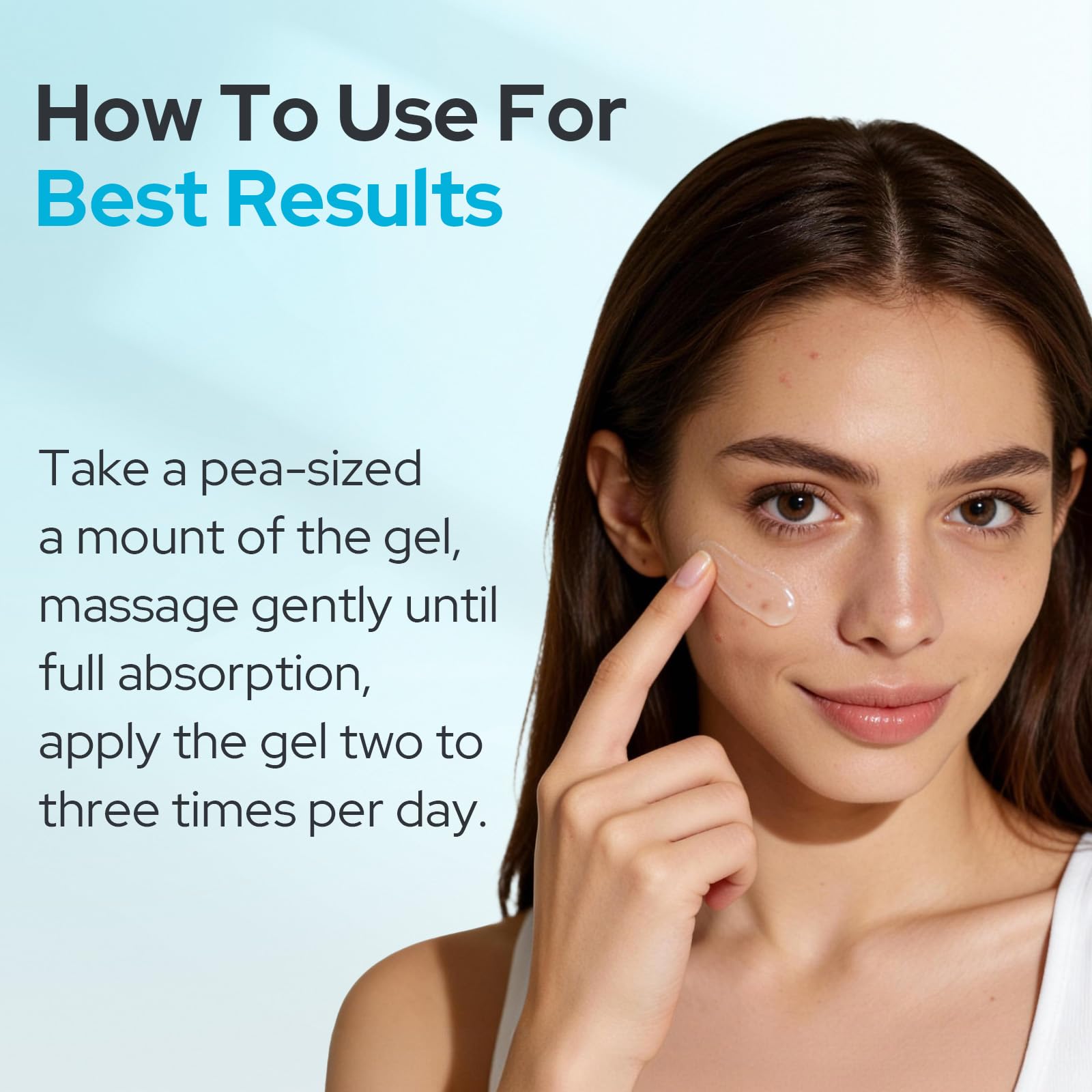 Plus1Herolabs daily-use-1oz bottle demonstrates quick absorption after cleansing.