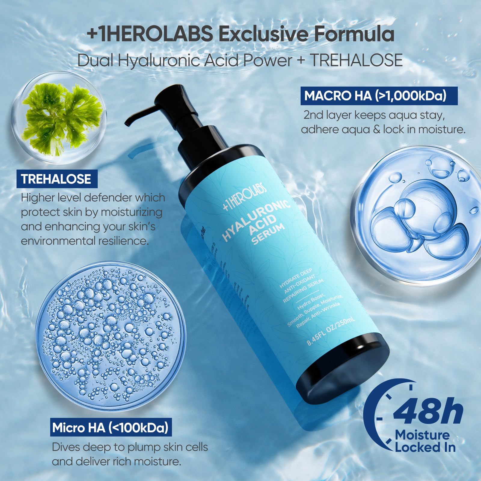 +1HEROLABS Niacinamide formula supporting even skin tone and texture.