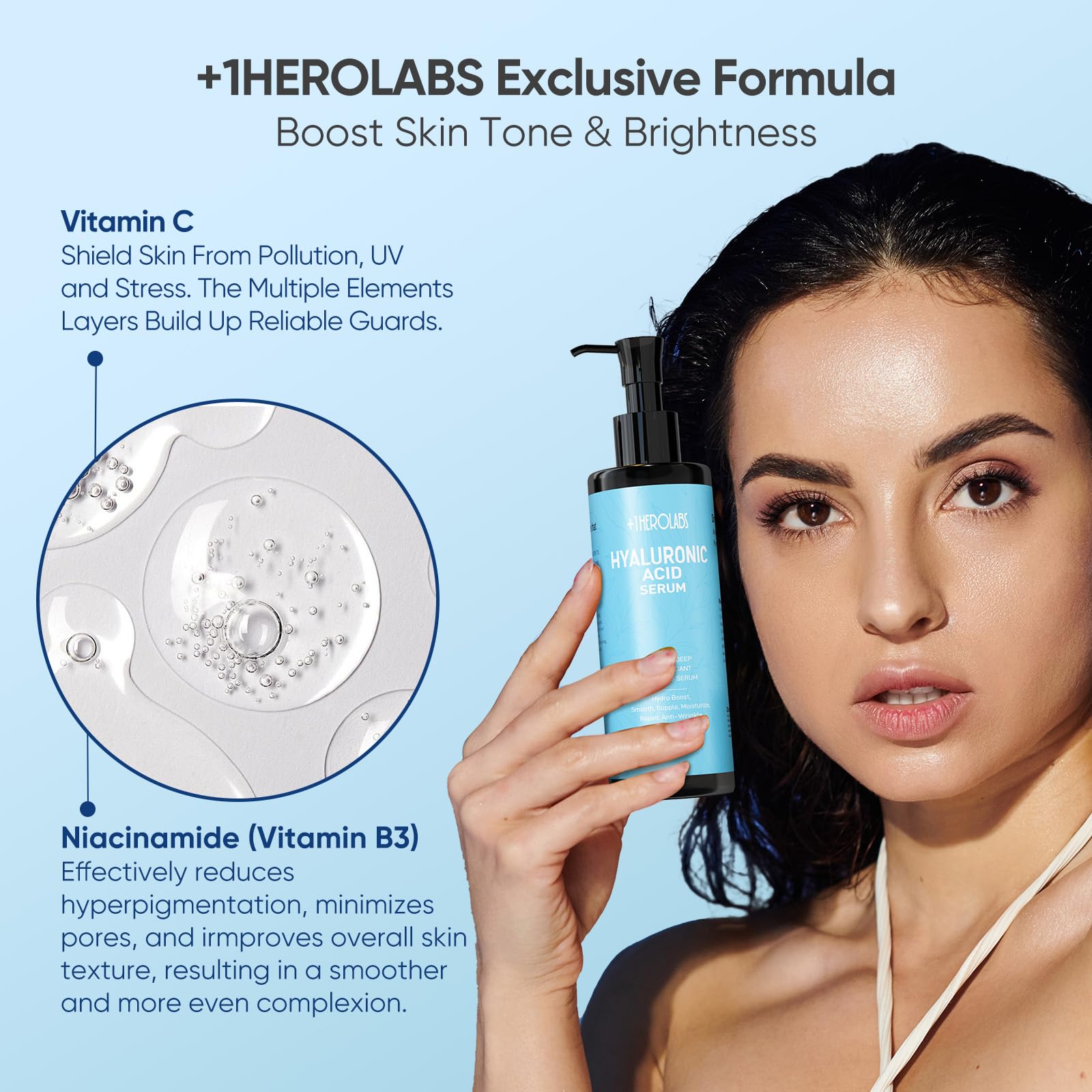 +1HEROLABS Trehalose moisture-lock technology for long-lasting hydration.