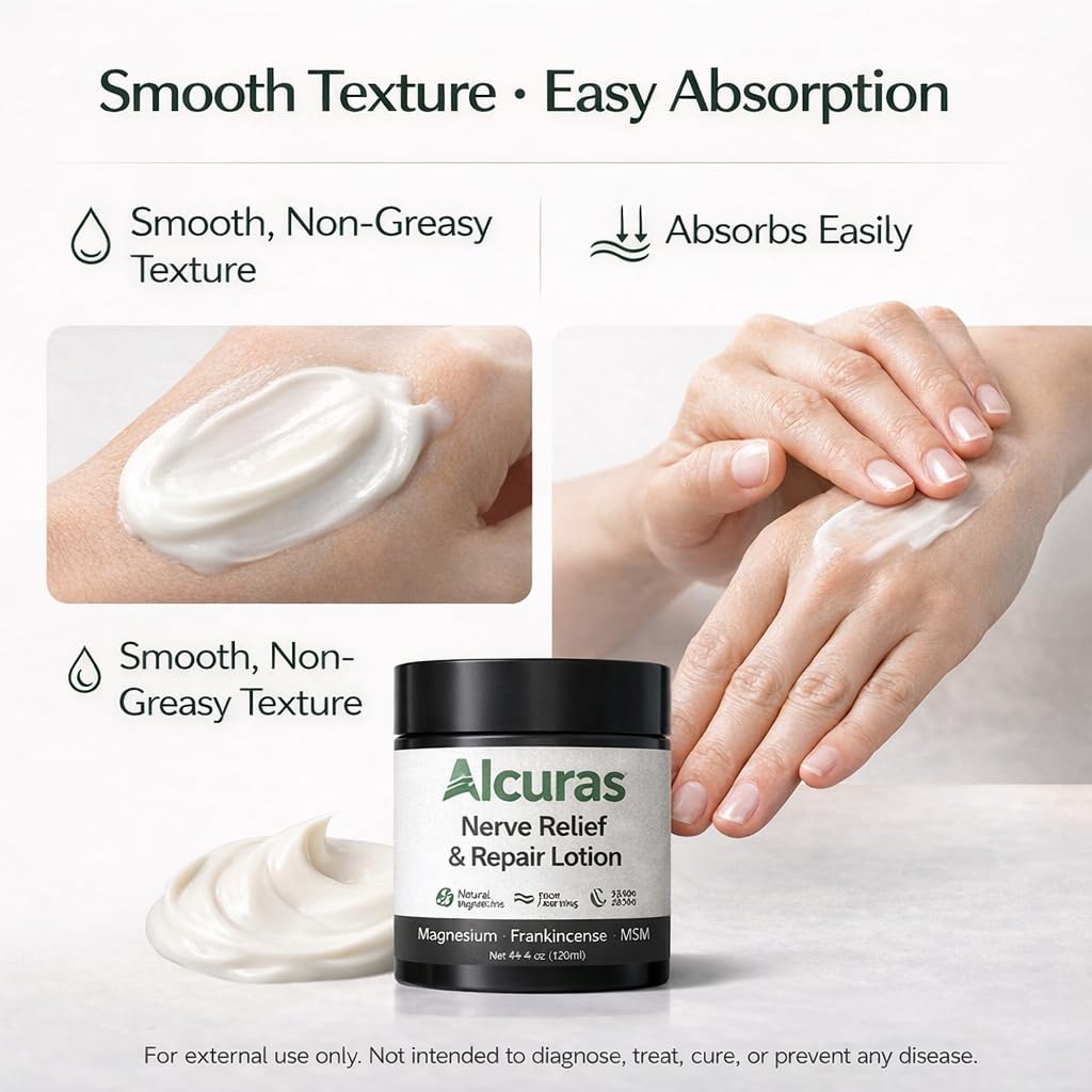 PLYNXE Alcuras Cream on the feet provides refreshing moisture and relief.