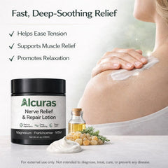 PLYNXE Alcuras Cream on the shoulders helps relax upper body.