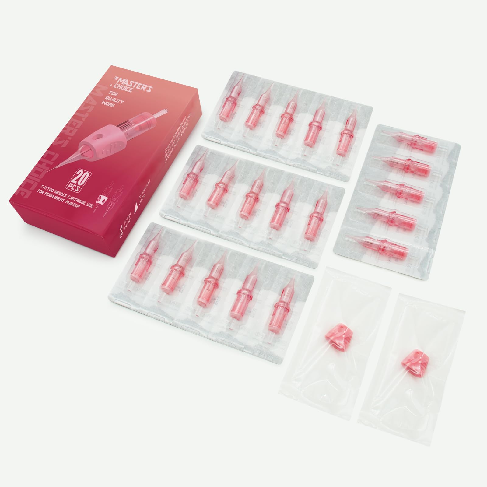 PMUBEAUTY beginner-to-pro friendly needles suitable for various machines.