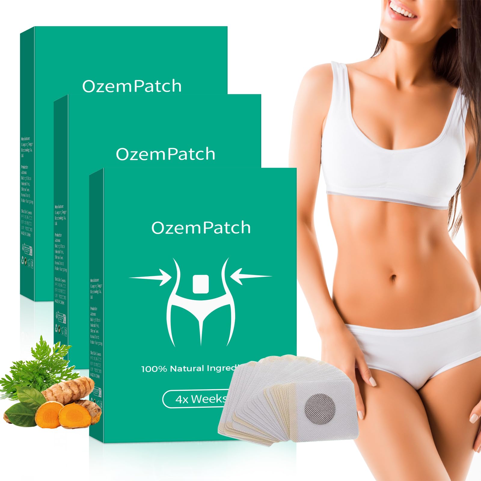 Pnylqo Rejuvacare Ozempatch box showing 90 patches for easy storage.