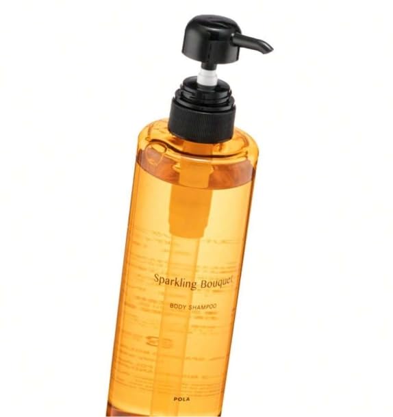 Pola Sparkling Bouquet foam lather for gentle cleansing and skin comfort.