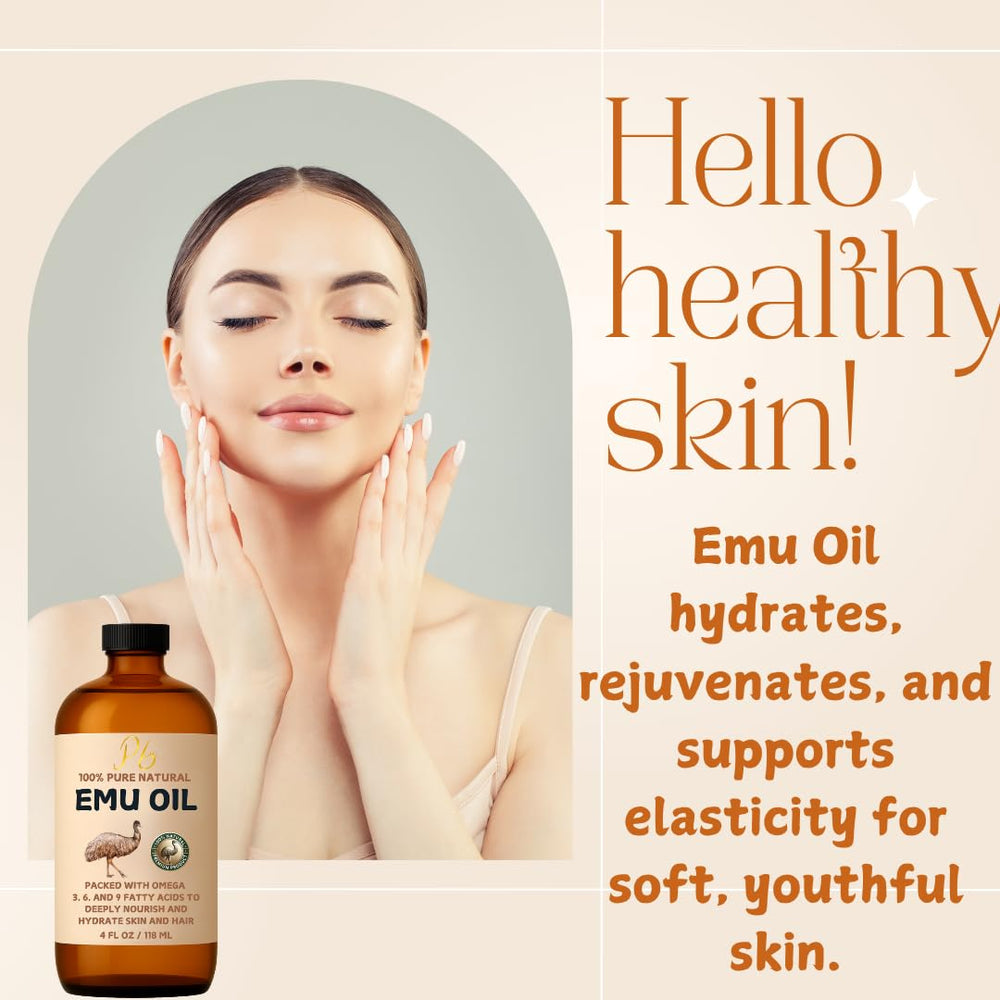 Pomberries Emu Oil nail treatment for nourished nails.