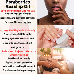 Hexane-free, cold-pressed, unrefined rosehip oil purity.