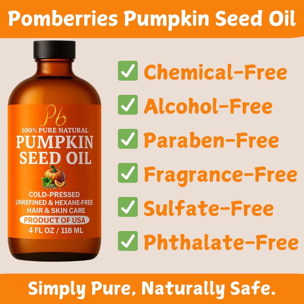 Pomberries skin application oil on the hand for nourishment and hydration.