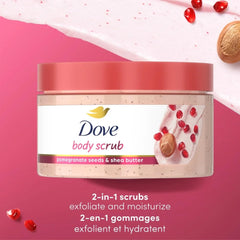 Pomegranate Hibiscus fragrance on Dove for a fruity, refreshing scent.