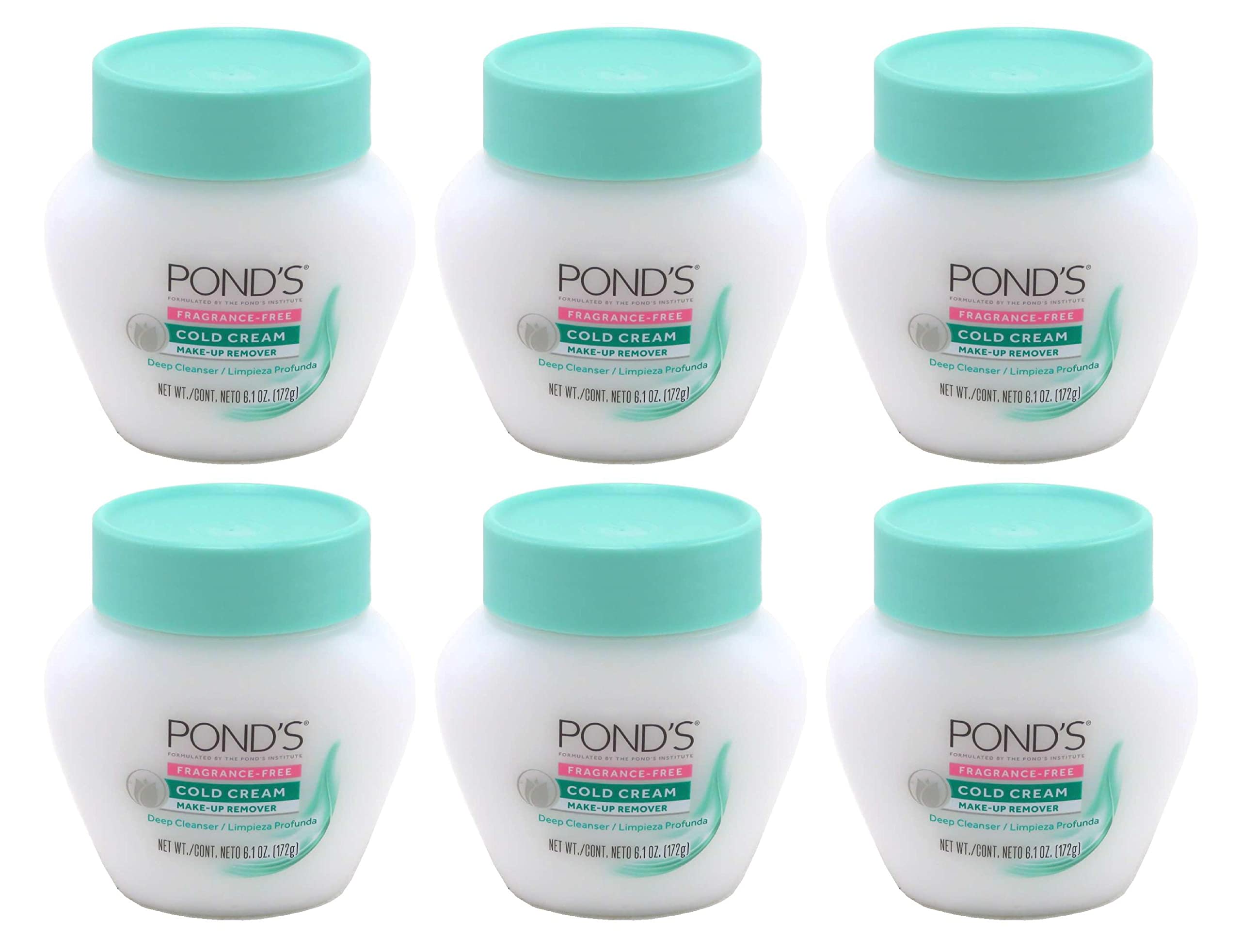 POND'S makeup remover bottle in use demonstrates easy, gentle application.