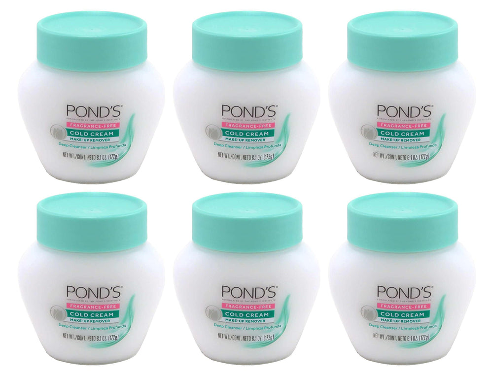 POND'S makeup remover bottle in use demonstrates easy, gentle application.