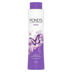 POND'S Freshness Talcum Powder with Acacia Honey 400g for instant refreshment after bathing.