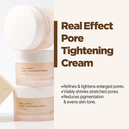 PONGDANG cream texture closeup highlighting lightweight, fast-absorbing formula for daily use.