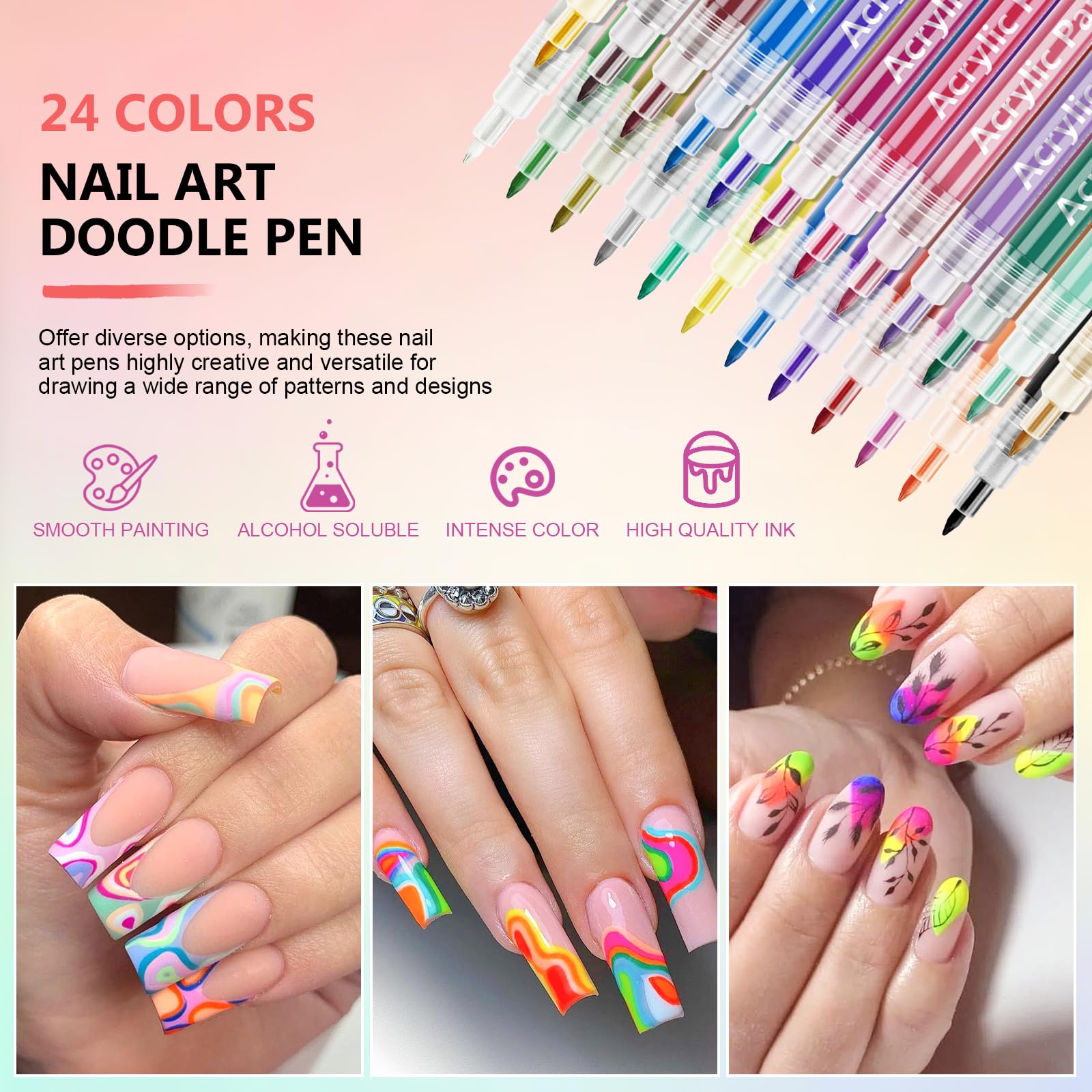 Ponhey beginner-friendly nail art set designed for easy DIY at home