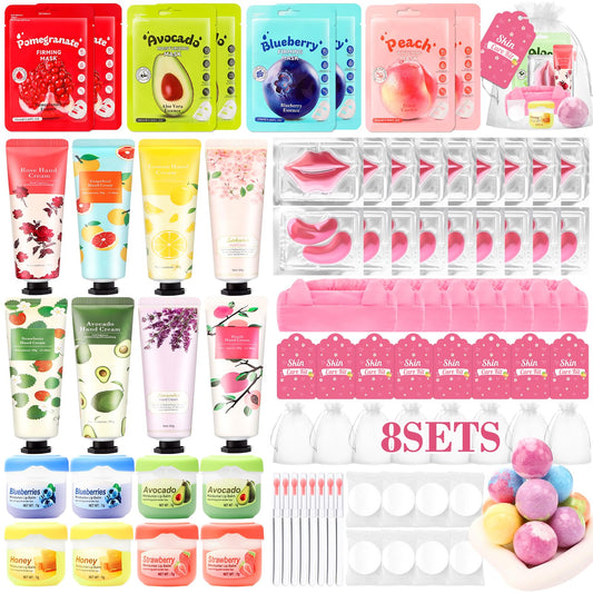 Ponhey spa party face masks set for glow and hydration during sleepovers